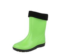 BECK Bottes en caoutchouc marine / vert gazon, Taille 32