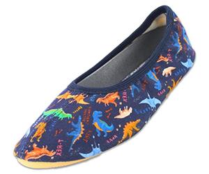 Beck Chaussons dinosaures pour garçon., bleu foncé, 23 EU