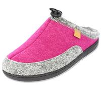 Beck Chaussons Finnja pour femme, rose bonbon, 41 EU