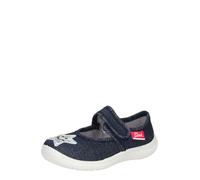 BECK Chaussure basse 'Smile' bleu nuit / grenadine / argent / blanc, Taille 31