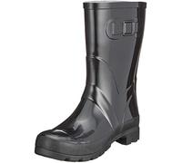 Beck Femme Fashion Bottes bottines de pluie, Noir, 37 EU