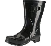 Beck Femme Fashion Bottes bottines de pluie, Noir, 40 EU