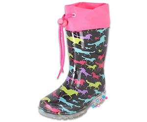 Beck Fille Blinking Horses bateau de pluie, Multicolore, 23 EU