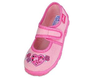 Beck Fille Darling Chaussons Bas, Rose, 30 EU