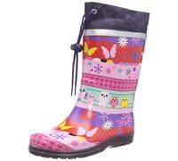 Beck Fille Eule Bottes bottines de pluie, Multicolore, 35 EU