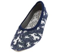 Beck Fille Horses Chaussures de Gymnastique, Bleu, 38 EU