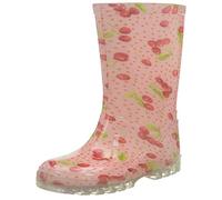 Beck Fille Kirschen Botte de pluie, Rose, 35 EU