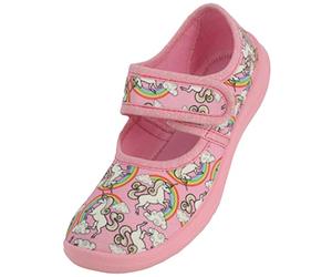 Beck Fille Rainbow Chaussons Bas, Rose, 25 EU