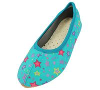 Beck Fille Sternchen Chaussures de Gymnastique, Turquoise, 23 EU