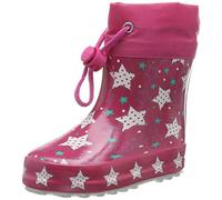 Beck Fille Sternenzauber Bottes bottines de pluie, Rose, 24 EU