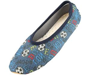 Beck Gar on Football Chaussons, Bleu, 25 EU