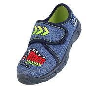 Beck Gar on Race Chaussons Bas, Bleu, 31 EU