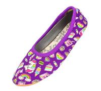 Beck Garçon Fille Candy Chaussure de Gymnastique, Lila, 25 EU