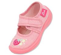 Beck Garçon Fille Petite Fraise Chausson, Rose, 19 EU