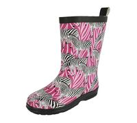 Beck Garçon Fille Zebra-4024 Botte de Pluie, Multicolore, 25 EU