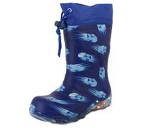 Beck Garçon Fußball Bottes de Neige, Bleu, 34 EU