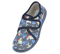 Beck Garçon Haie Chausson, Bleu, 35 EU