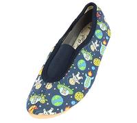 Beck Garçon Space Chausson, Bleu, 25 EU