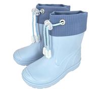 Beck Garçon Unisex Kinder Basic-849 Botte de Pluie, Bleu Clair, 23 EU