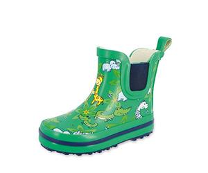 Beck Garçon Zoo Bottes bottines de pluie, Vert, 26 EU