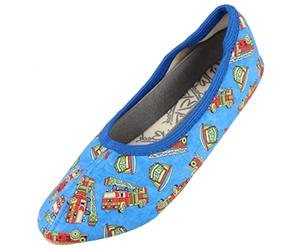 Beck Homme Fire Chausson, Bleu, 41 EU