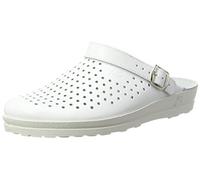 Beck Homme Theo Chaussons Mules, Blanc, 42 EU