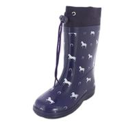 Beck Horses, Bottes & bottines de pluie fille, Violet (Lila 13), 28 EU