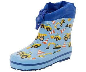 Beck Minibagger-4027 Botte de Pluie, Bleu Clair, 21 EU