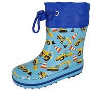Beck Minibagger Botte de Pluie, Bleu Clair, 21 EU