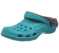 Beck Mixte Clogs Warm Sabots, Turquoise, 42 EU