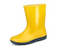 Beck Mixte enfant Basic 486 Bottes bottines de pluie, Jaune, 28 EU