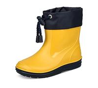Beck Mixte enfant Basic 849 Bottes bottines de pluie, Jaune, 24 EU