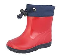 Beck Mixte enfant Basic 849 Bottes bottines de pluie, Rouge, 23 EU