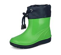 Beck Mixte enfant Basic 849 Bottes bottines de pluie, Vert, 23 EU