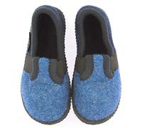 Beck Mixte enfant Bobby Chaussons, Bleu, 34 EU