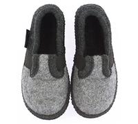 Beck Mixte enfant Bobby Chaussons, Gris, 33 EU