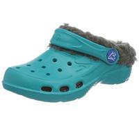 Beck Mixte enfant Clogs Warm Chausson, Turquoise, 27 EU