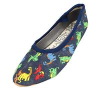 Beck Mixte enfant Dinos Chaussures de Gymnastique, Bleu, 25 EU