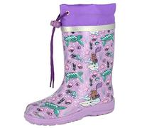 BECK Bottes en caoutchouc 'Ocean Tale' violet / mélange de couleurs, Taille 26