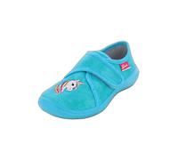 BECK Pantoufle azur / jaune / rose / blanc, Taille 30