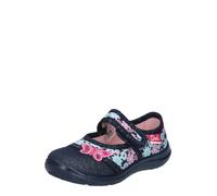 BECK Pantoufle 'Beauty' bleu clair / bleu foncé / rose, Taille 30