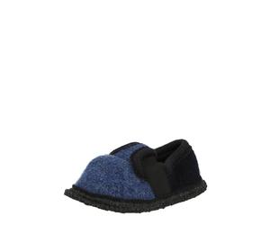 BECK Pantoufle 'Bobby' bleu / bleu nuit, Taille 21