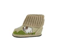 BECK Pantoufle 'Böckle' beige / marron / vert / blanc, Taille 28