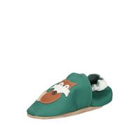 BECK Pantoufle 'Fuchs' beige / caramel / jade / blanc, Taille 22