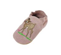 BECK Pantoufle gris / vert / rose, Taille 16-16,5