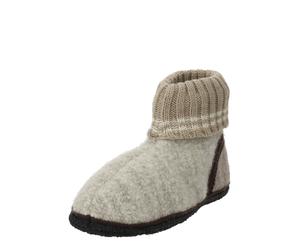 BECK Pantoufle 'Oetz' beige / beige chiné, Taille 36