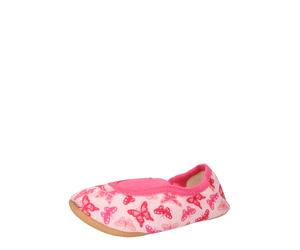 BECK Pantoufle 'Papillon' pitaya / rose pastel, Taille 25