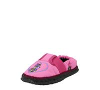 BECK Pantoufle 'Pferdchen' cappuccino / violet clair / rose / magenta, Taille 29
