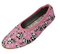 Beck Pantoufles Pandagirl pour Fille, Rose, 25 EU