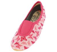 Beck Fille Papillon, Rist Chaussures de Gymnastique, Rose, 34 EU